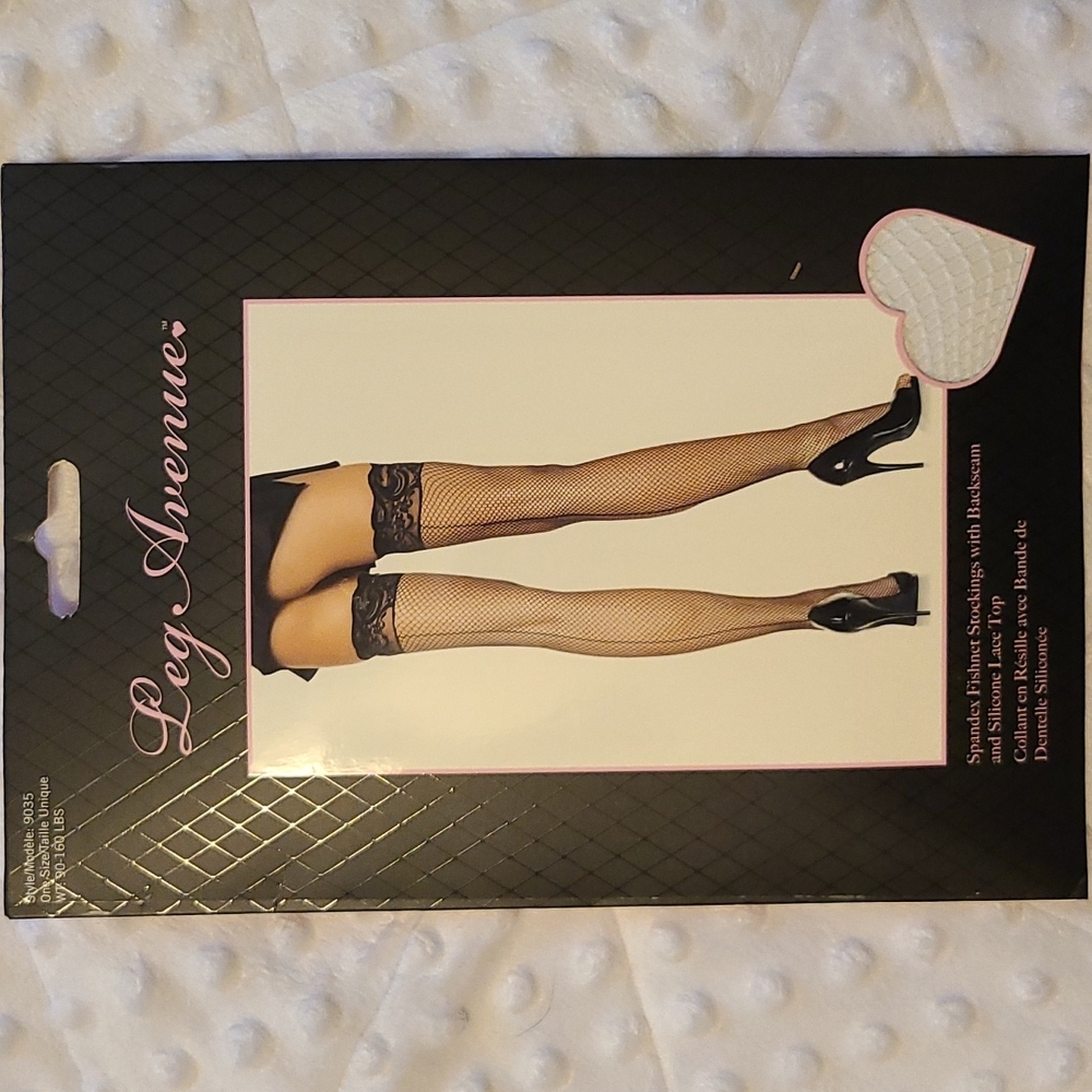 Fish Net Thigh Highs NWT